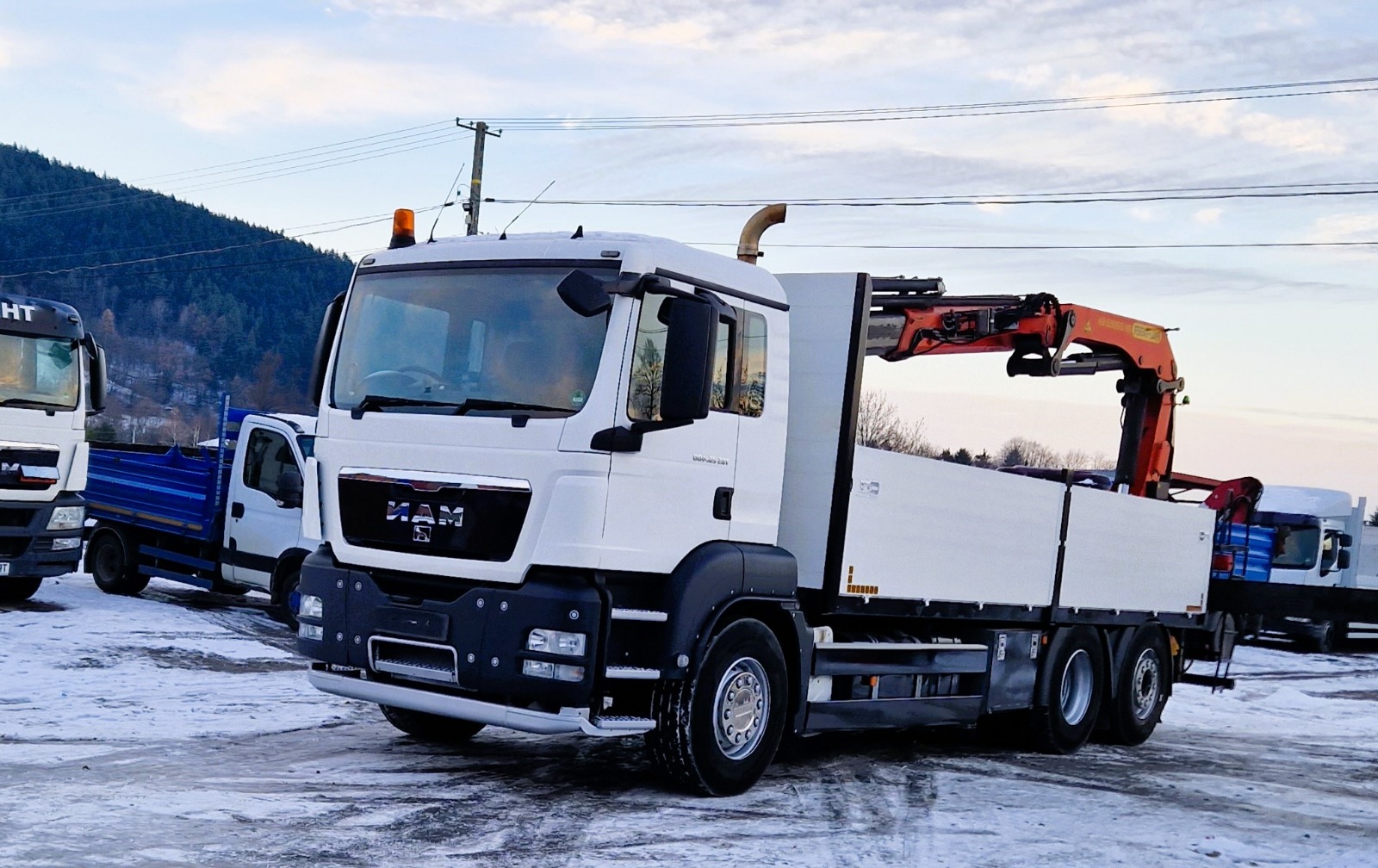 Ciężarówka Man z HDS